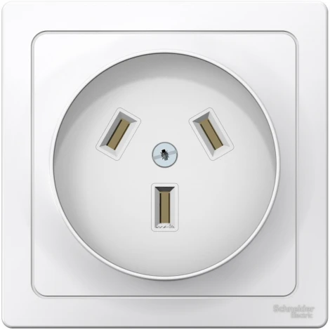 Розетка встраиваемая для электроплиты 32А 250В (белый) Systeme Electric Blanca BLNSR003231