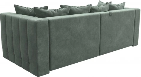 Диван угловой Лига-052 НПБ угол универсальный Лига Диванов (Велюр) арт.128810