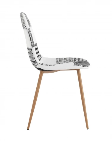 Стул Stool Group Валенсия SN пэчворк черно-белый УТ000036456