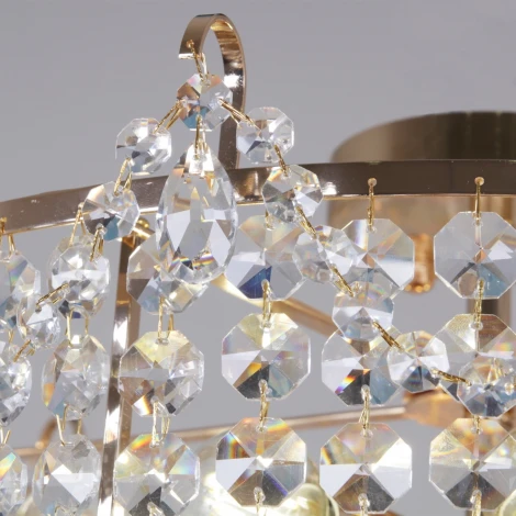 Потолочная люстра хрустальная на штанге Reluce 90192-0.3-06 FGD (220V)