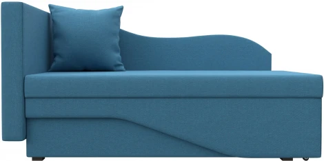 Кушетка Гармония левая (Голубой/Рогожка) Лига Диванов арт.125766L