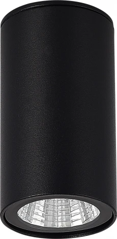 Потолочный уличный светильник ST-Luce Tubo SL9514.402.01 черный/белый LED 1*7W (220V, круглые, IP65)