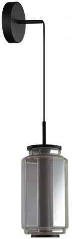 Подвесной светильник Odeon Light Jam 5408/11L черный/дымчатый/металл/стекло/акрил LED 11W 3000K 720Лм (220V, на проводе)