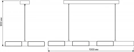 Подвесной светильник светодиодный Ritter Racemo 51608 2