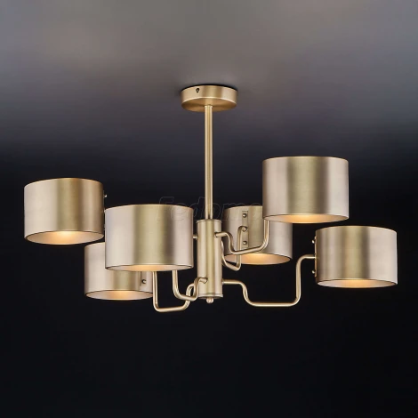 Потолочная люстра Wi-Fi Bogate's Pallada 293/6 (220V, управление смартфоном, голосовое управление, умный дом - Minimir Home, Алиса, Маруся, Салют)