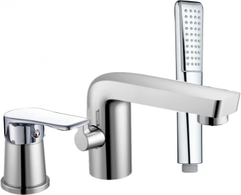 Смеситель 1 Orange Berti M17-333cr на борт ванны