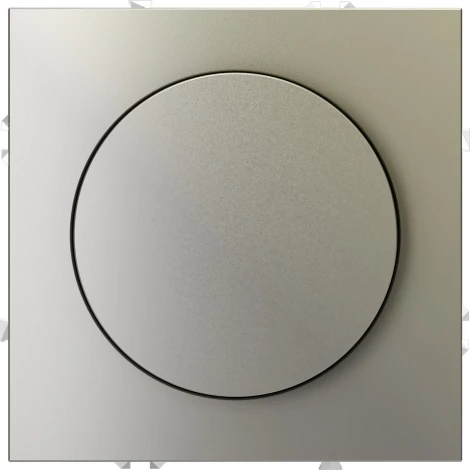 Диммер поворотно-нажимной 600 Вт (шелк) Voltum S70 VLS070304