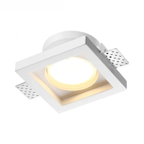 Светильник встраиваемый под покраску для ГКЛ потолка Novotech Cail 371045 белый IP20 GX53 12W 220-240V