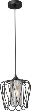 Подвесной светильник Vitaluce V2846-1/1S (220V, на проводе, клетка)