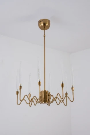 Потолочная люстра на штанге Fluorite Il Pezzo SP1008-8P