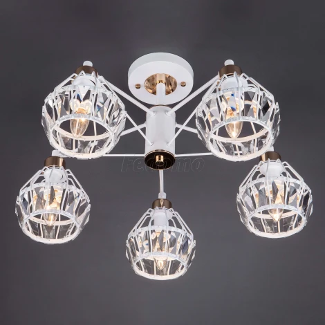 Потолочная люстра Eurosvet Lord 70075/5 белый (220V)