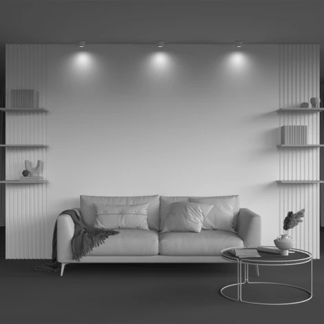 Потолочный светильник накладной Maytoni Calipso C106CL-GX53-W