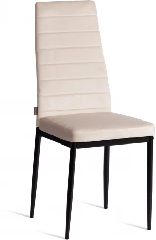 Стул Easy (mod. JSC02-1) Tetchair (Металл,Флок/Черный) арт. 21255