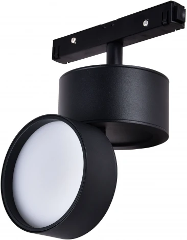Трековый светильник магнитный ЭРА Nova TRM20-5-10W3K-B (LED, 48V, круглые)
