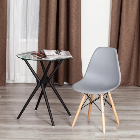 Стул CINDY (EAMES) (mod. 1801) Tetchair (Светло-серый).