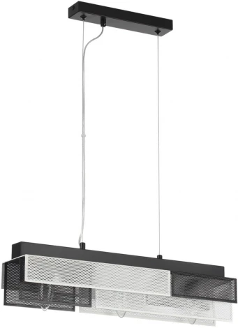 Подвесной светильник Lumion Dana 8004/3A черный/белый, черный металл/металл Е14 3*40W 220V (на тросе)