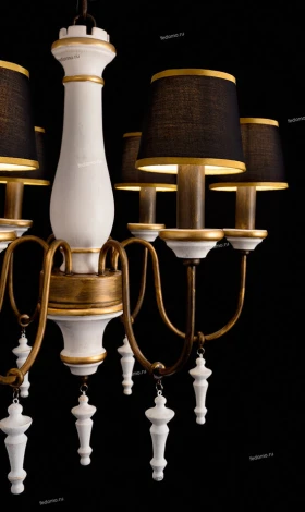 Подвесная люстра Arte Lamp Fortezza A1843LM-6BG