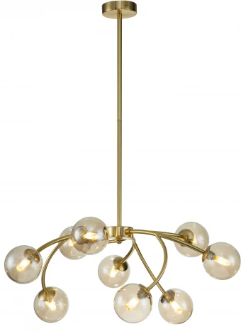 Люстра потолочная на штанге Intero V000227 (11024/9R Gold)
