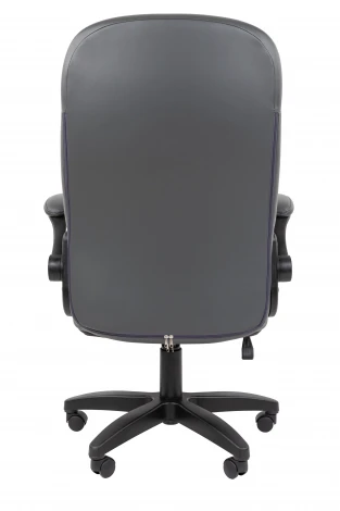 Офисное кресло Chairman 533 Россия экокожа серый