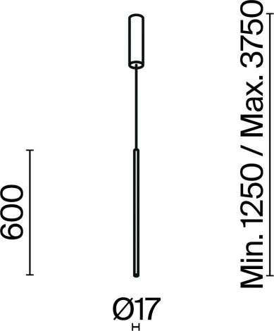 Подвесной светильник Maytoni Halo MOD246PL-L12BSK (LED, 220V, на проводе)