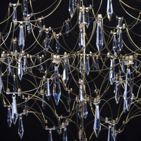 Подвесная люстра Loft It Mira 10259/800 Gold Asfour (LED, 220V, на тросе)