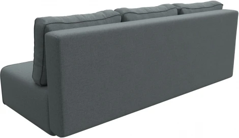 Диван прямой Приам (Серый/Рогожка) Лига Диванов арт.122734