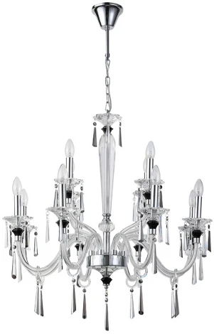 Подвесная люстра Stilfort Lussi 1052/09/12P (220V, на цепи)