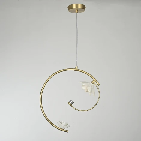 Подвесной светильник Magnolia 2 Flower Imperiumloft Magnolia01 (228975-26) (LED, 220V, на проводе, цветы)