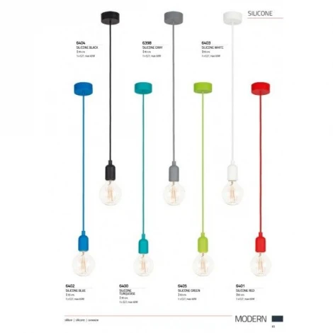 Подвесной светильник Nowodvorski Silicone 6403 (220V, на проводе, шарики)