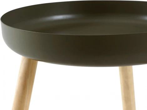 Журнальный стол Solo ОГОГО Обстановочка! (Металл/Темно-зеленый) арт.902048