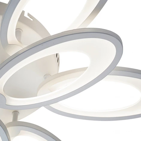 Потолочная люстра Escada Ecla 10242/9 LED*115W White (ночной режим, 220V, пульт управления)