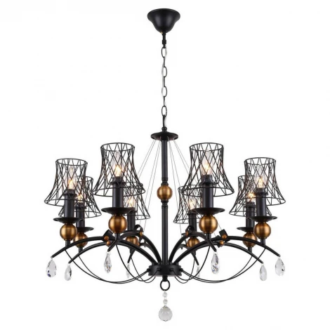 Подвесная люстра Lussole Lgo Arivaca GRLSP-8104 (220V, на цепи, IP21)