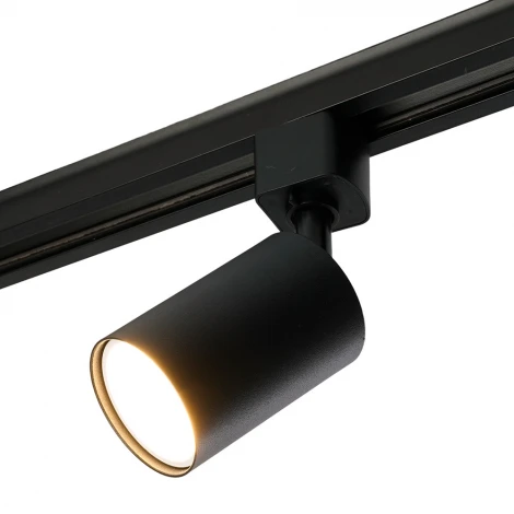 Трековый светильник однофазный Feron AL154 51609 под лампу GU10, черный