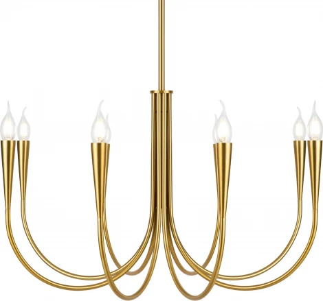 Потолочная люстра на штанге Freya Branches FR5253PL-08BS (220V)