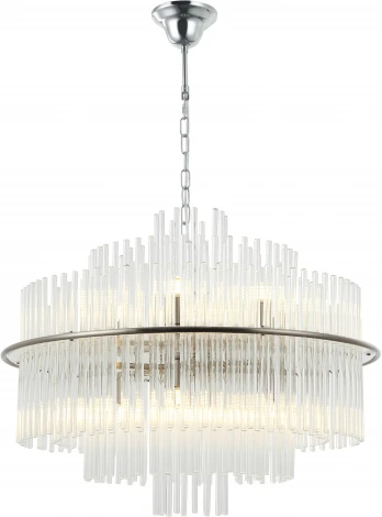 Подвесная люстра Stilfort Eclipse 2108/11/13PL (220V, хрусталь, на цепи, круглые)