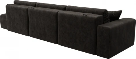 Диван прямой Лига-036 НПБ Модерн Лонг подлокотник слева Лига Диванов (Велюр) арт.127688L