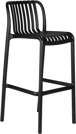 Стул барный DOBRIN CHLOE BAR (черный) 777PP-LMZL BAR, цвет черный