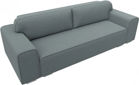 Диван прямой Лига-029 (Серый/Рогожка) Лига Диванов арт.122653