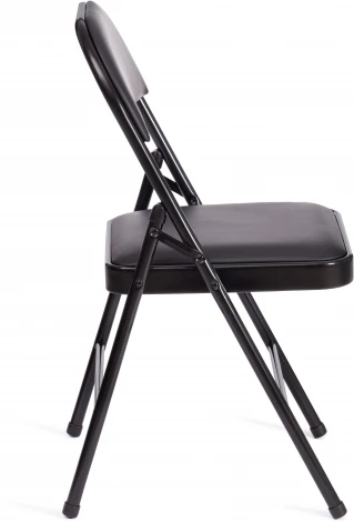 Стул складной FOLDER (mod. 3022G) / 2 шт. в упаковке Tetchair (Металл,Экокожа/Черный) арт.21532