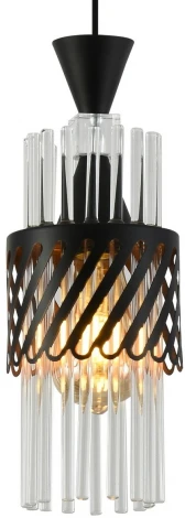 Подвесной светильник Reluce 03034-0.9-01 BK (220V, на проводе)