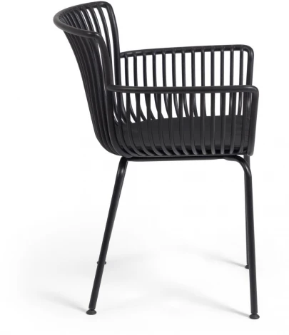 Стул уличный La Forma (ex Julia Grup) Surpika (Черный/ Полипропилен,Металл,Пластик)