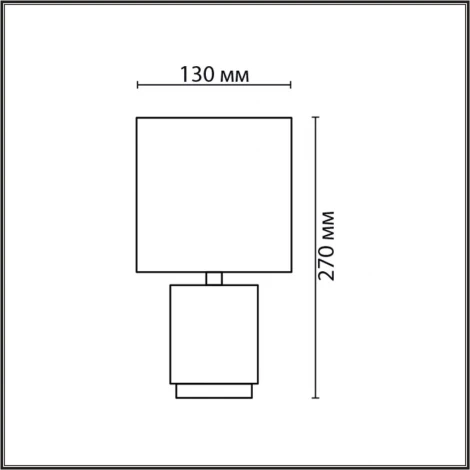 Настольная лампа Lumion Kaisa 8178/1T белый, керамика/текстиль E14 1*40W 220V (выключатель, круглые)