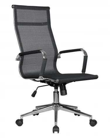 Офисное кресло для персонала DOBRIN CARTER (чёрный) LMR-111B_M_MSH-black