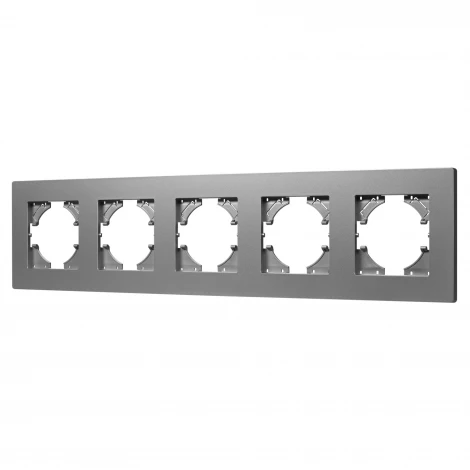 Рамка пластиковая FRM-PERIO-PL-5-GR (Arlight) 049764