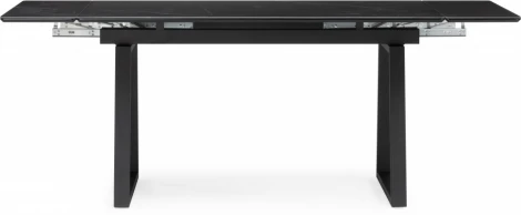 Керамический стол Notta Джек 140(200)х80 черный мрамор shakespeare black / черный арт.612900