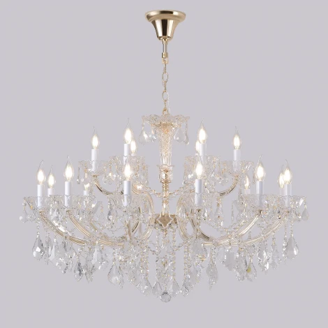 Подвесная люстра Crystal Lux CRISTELLE SP12+6 GOLD