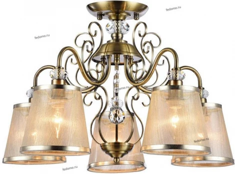 Потолочная люстра Freya Driana FR2405-PL-05-BZ (220V, подвески)