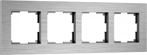 Рамка на 4 поста (алюминий) Werkel W0043506 (a066328)