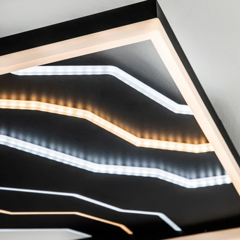 Потолочный светильник светодиодный с пультом с регулировкой цветовой температуры и яркости LED4U LED4U L1054-500 BK