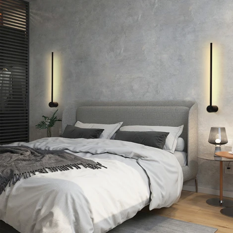 Бра линейное светодиодное в спальню Lu Carte LC-11-0587